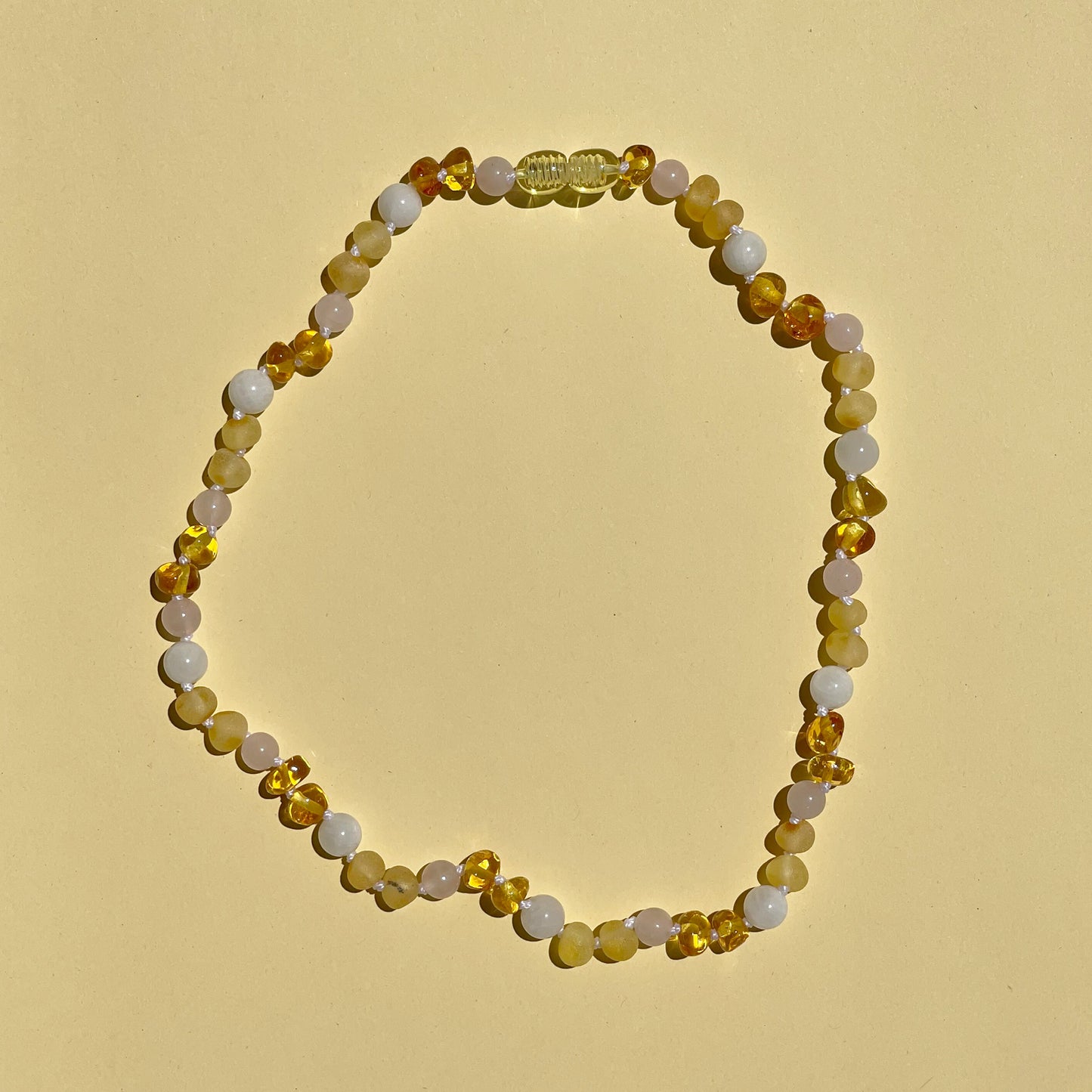 【cora2023millyさま専用ページ】Amber Necklace  - pastel - 40cm