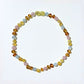 Amber Necklace - Pastel Colors - 32cm