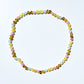 Amber Necklace - Pastel Colors -  40cm