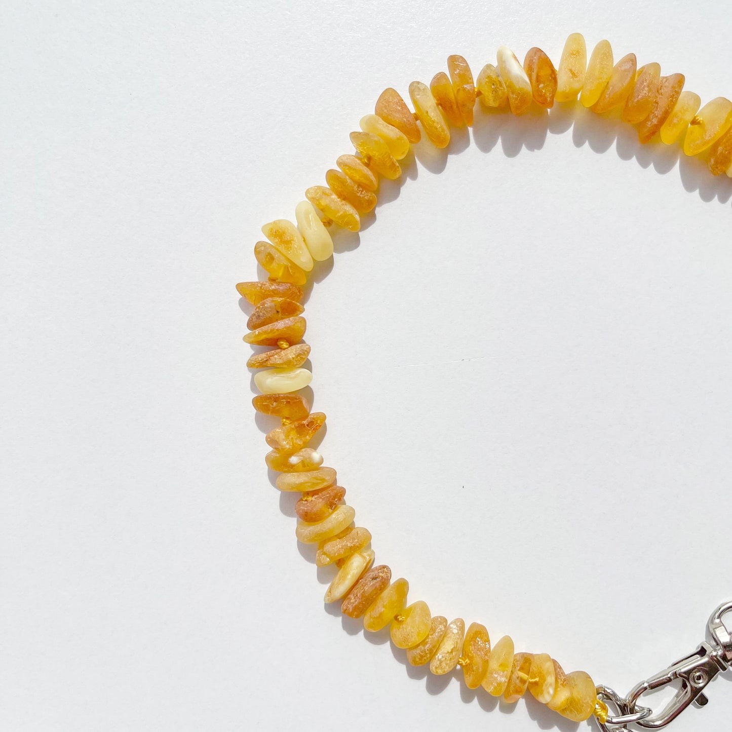 Amber Collar for pet -Raw honey- 35cm~41cm